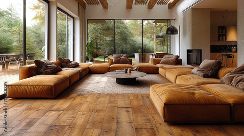 Laminate with the effect under the skin, adding tactfulness and a feeling of naturalnes photo