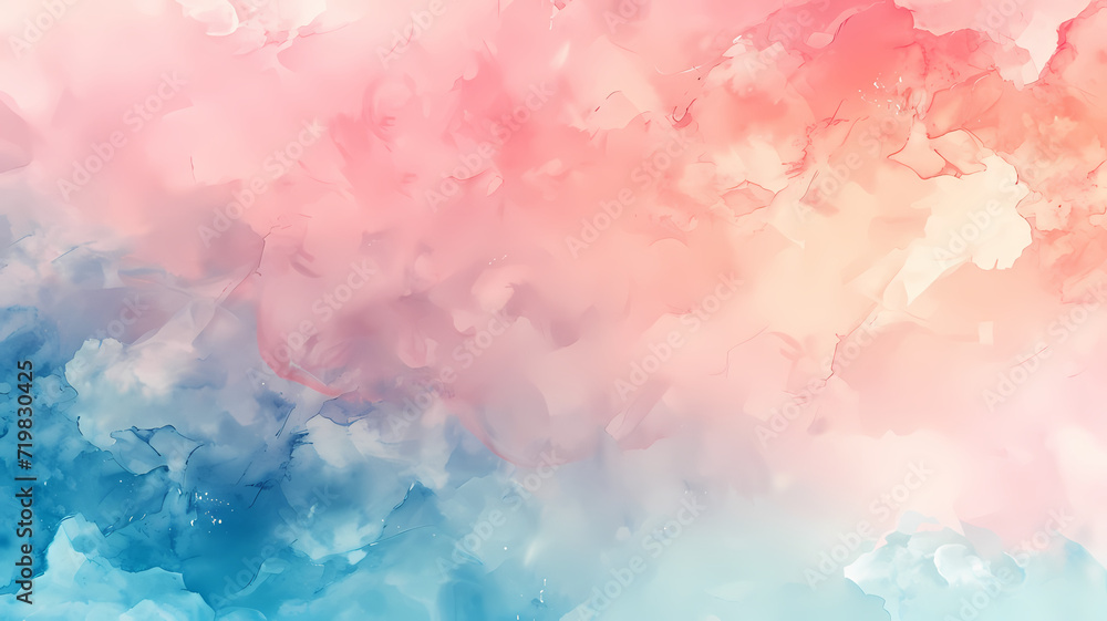 Fototapeta premium Tranquil Watercolor Hues Soft and Smooth Abstract Backdrop