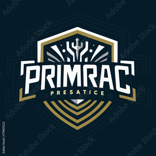 A minimalist and modern design that combines bold typography with a geometric icon, conveying a sense of innovation and professionalism