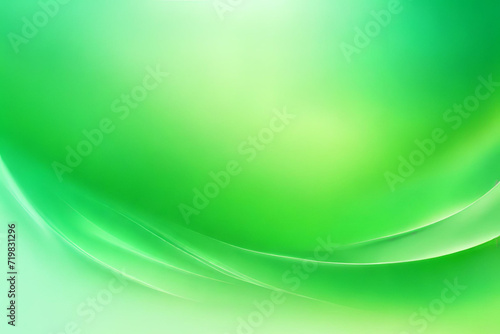 Abstract gradient smooth Blurred Bright Green background image