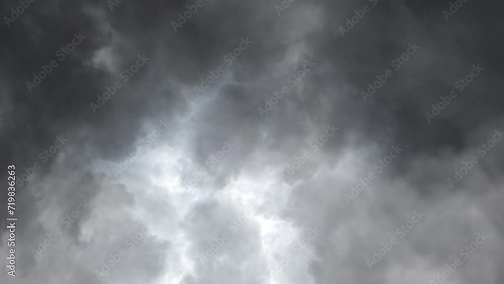dark sky and Lightning In Storm Clouds dark sky and Lightning In Storm Clouds