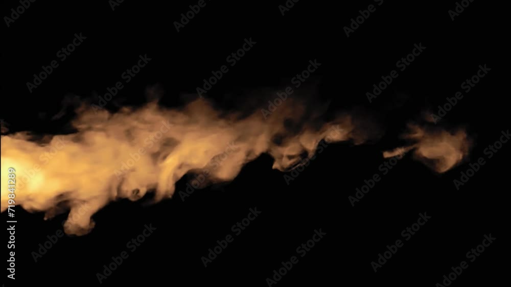 Fire effect with black background Fire effect with black background