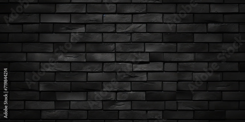 old black wall texture background  black brick wall  background  vintage black wall texture  banner