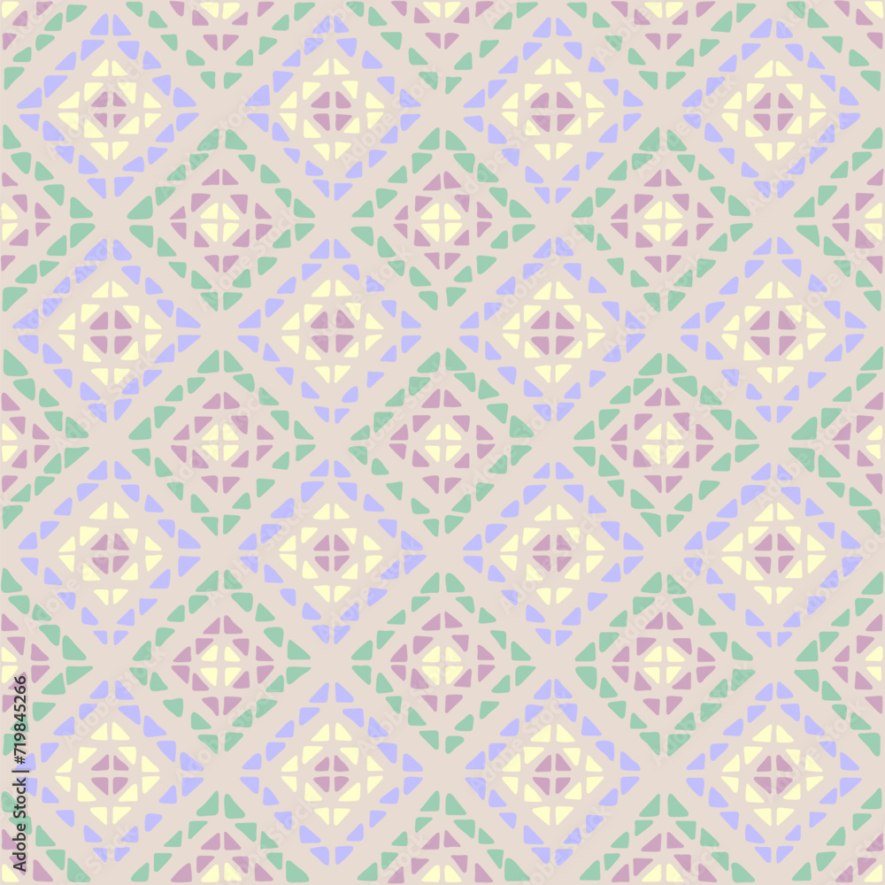 hand drawn squares of triangles. pastel repetitive background. folk decorative art. vector seamless pattern. geometric fabric swatch. textile design hand drawn squares of triangles. pastel repetitive background. folk decorative art. vector seamless pattern. geometric fabric swatch. textile design