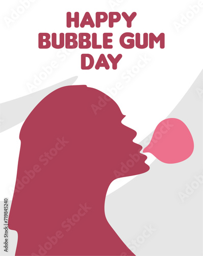 National Bubble Gum Day with Bubble Gum
