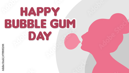 National Bubble Gum Day with Bubble Gum