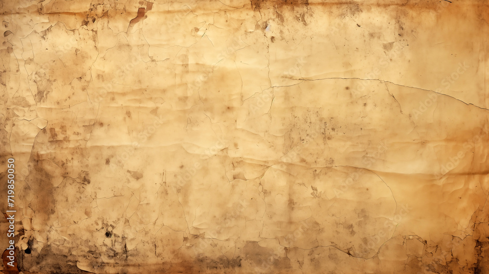 old paper grunge texture vintage style abstract background. Brown and beige cardboard stained crack texture in retro style.