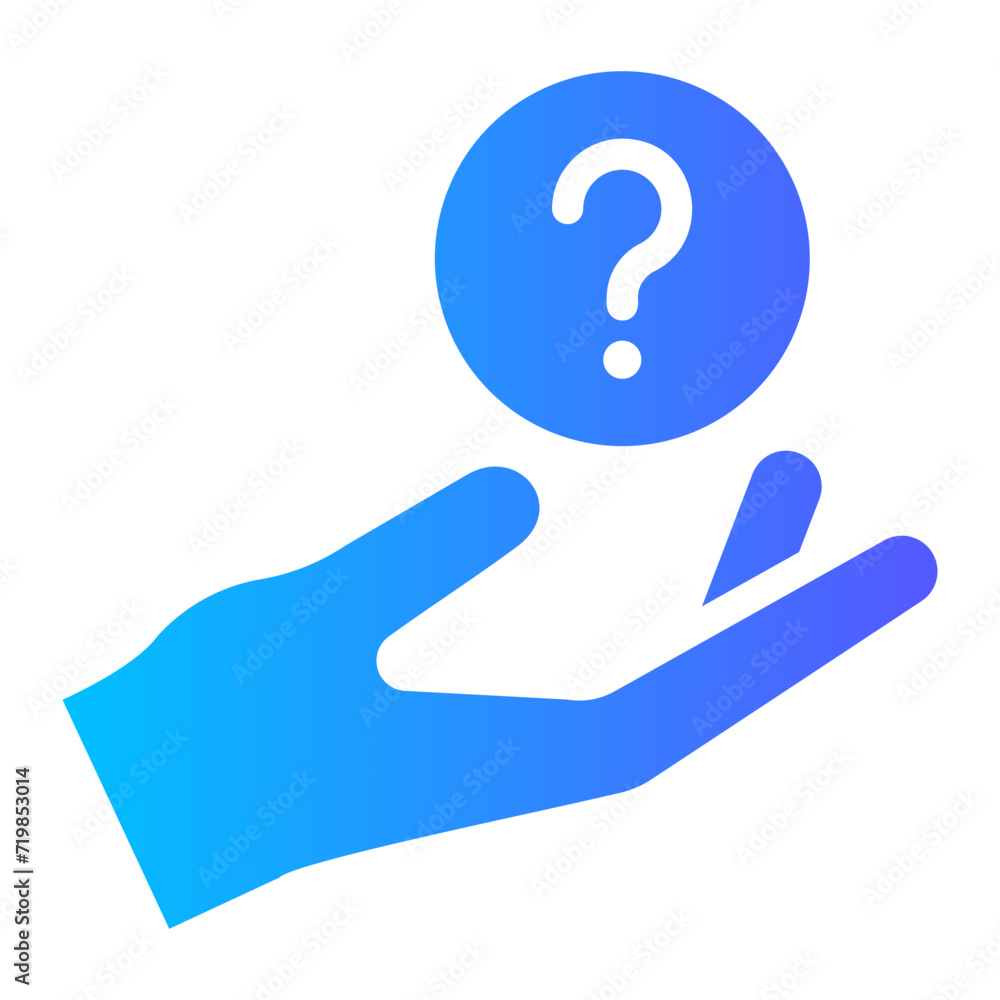 hand gradient icon hand gradient icon