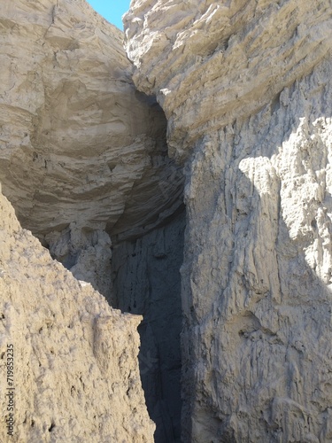 Canyon in Arroyo Tapiado Mud Caves in Anza Borrego State Park photo