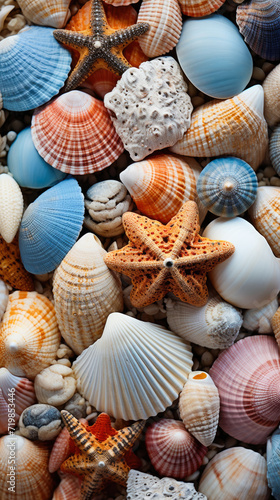 Seashell Collection, Soft focus, Macro shots, Stillness, Shoreline, Hobbyist delight