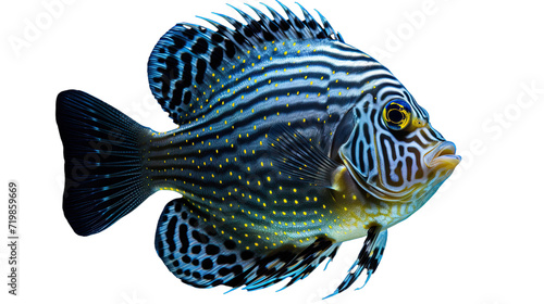 Callionymidae fish isolated on a transparent background photo