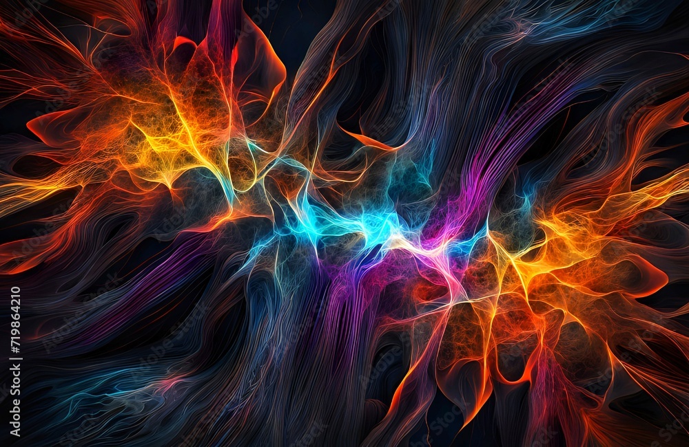 abstract background with colorful lines abstract background with colorful lines