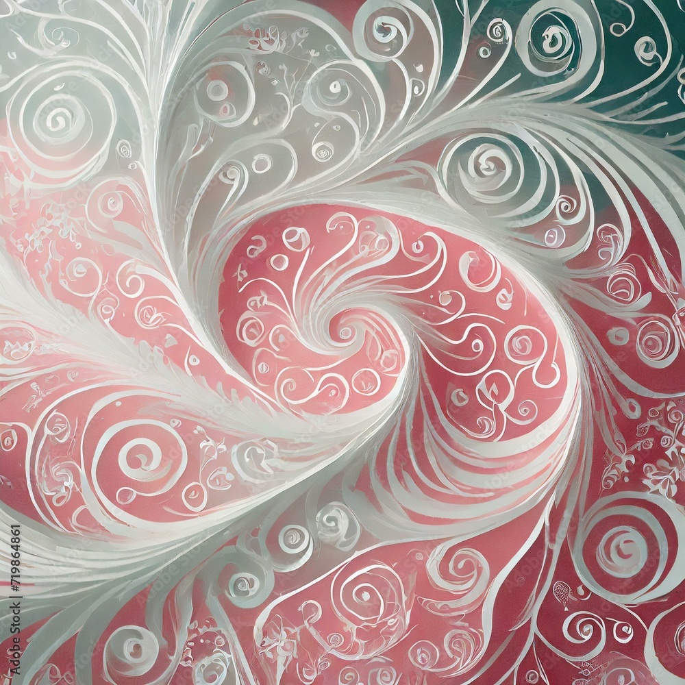 Pastel Patterns on with swirls and waves Pastel Patterns on with swirls and waves