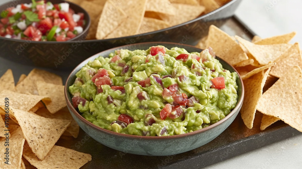 guacamole and chips guacamole and chips