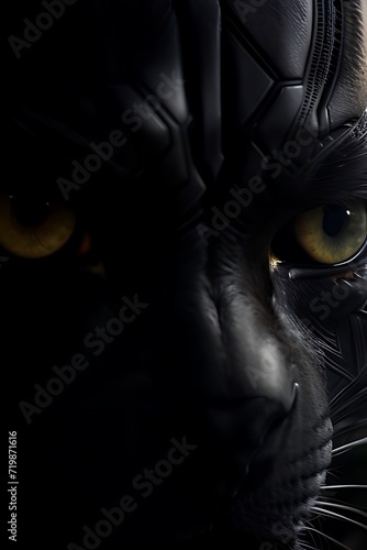 black panther eyes beautifull and dengerious preview which is loos crucial and best design pattern for gaming industry photo