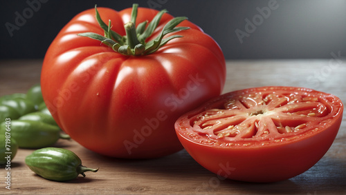 Red Organic Fresh Tomatoes  © Online Graphic BD