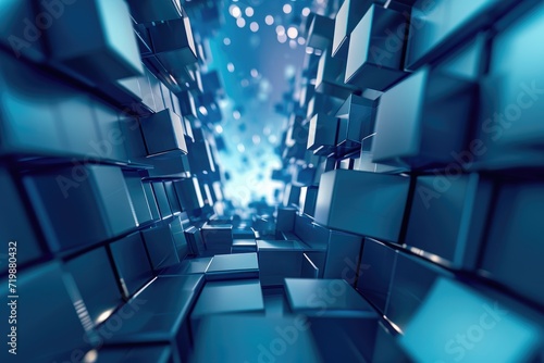 abstract 3d business background photo