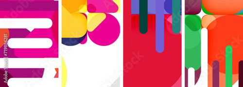 Geometric elements abstract backgrounds for wallpaper, business card, cover, poster, banner, brochure, header, website