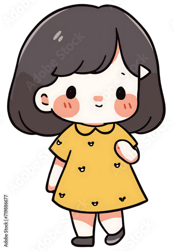 Wallpaper Mural Cute children's illustration boy girl kindergarten student Cartoon decoration Torontodigital.ca