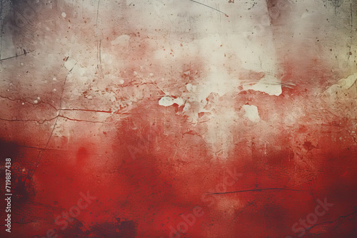 Grunge red background with space for text or image. Vintage texture