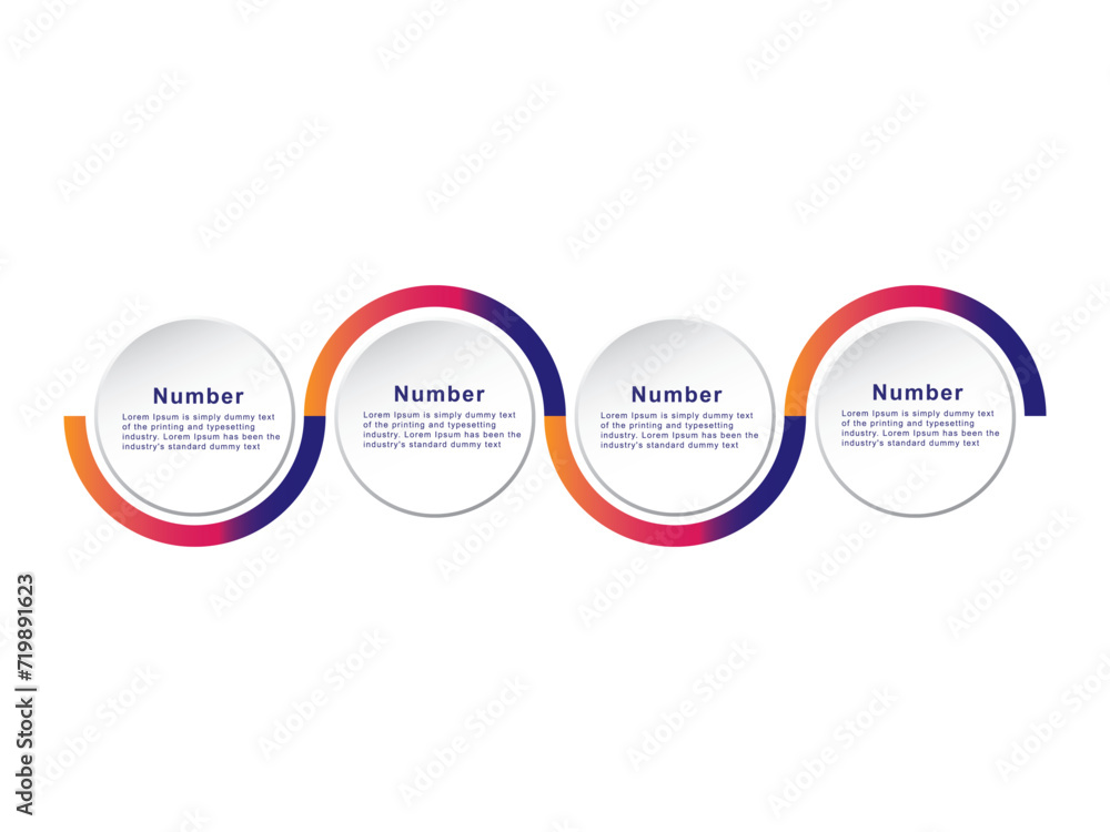 Modern Infographic Options Template Modern Infographic Options Template
