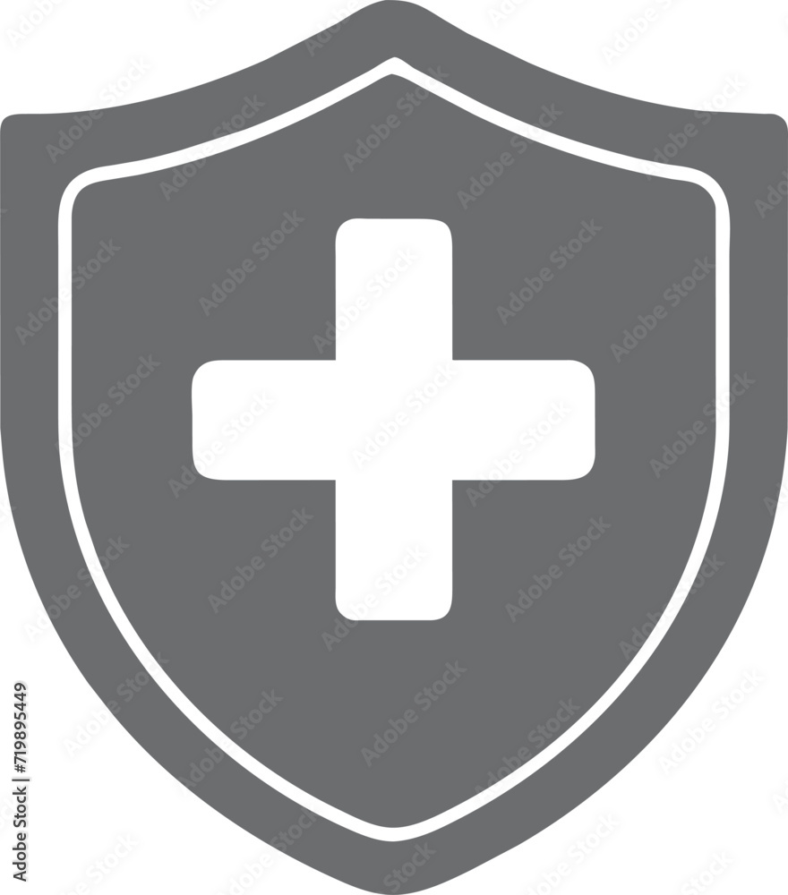 Fototapeta premium shield, icon