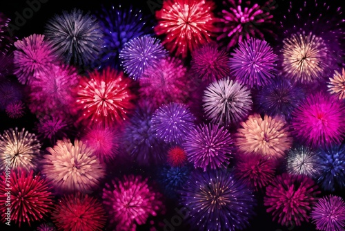 Colorful fireworks background, Colorful fireworks background, Fireworks background