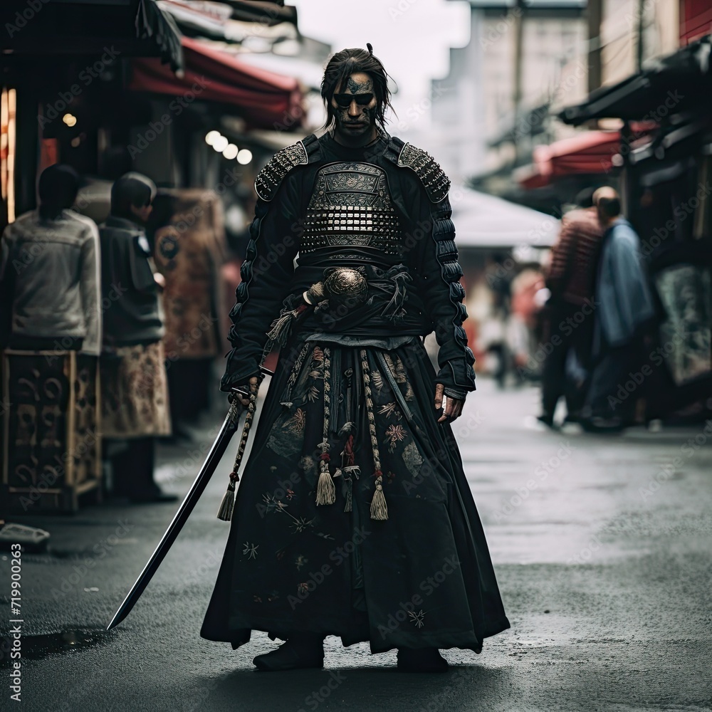 Warrior of the Streets: A Glimpse into Feudal Japan's Samurai Culture
