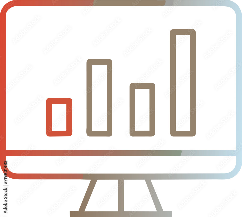 business performance optimization, icon business performance optimization, icon