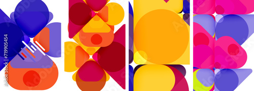 Geometric elements abstract backgrounds for wallpaper, business card, cover, poster, banner, brochure, header, website