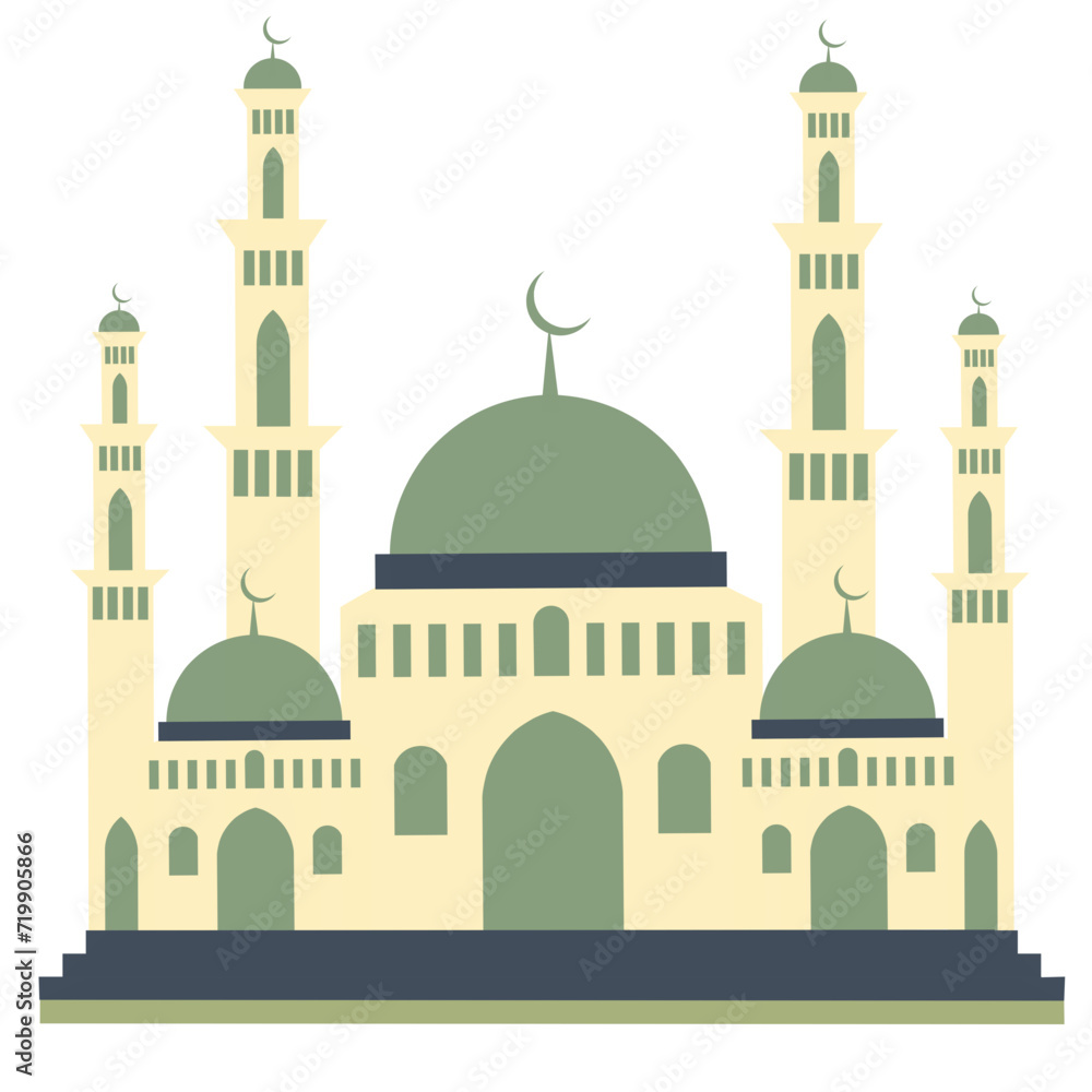 Mosque Illustration Vector