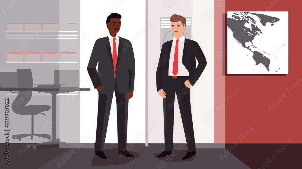 Fototapeta premium World wide business concept image. Vector illustration.