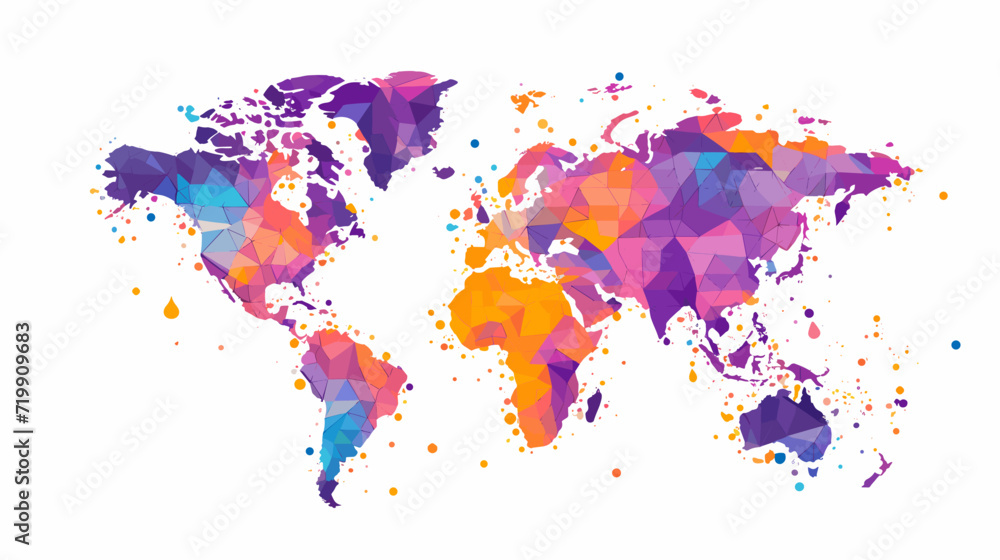 World wide business concept image. Vector illustration. World wide business concept image. Vector illustration.