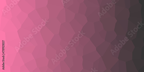 Abstract low poly background. Low poly triangular background in bright rainbow colors. Colorful polygonal banner template. pink low poly banner with triangle shapes background