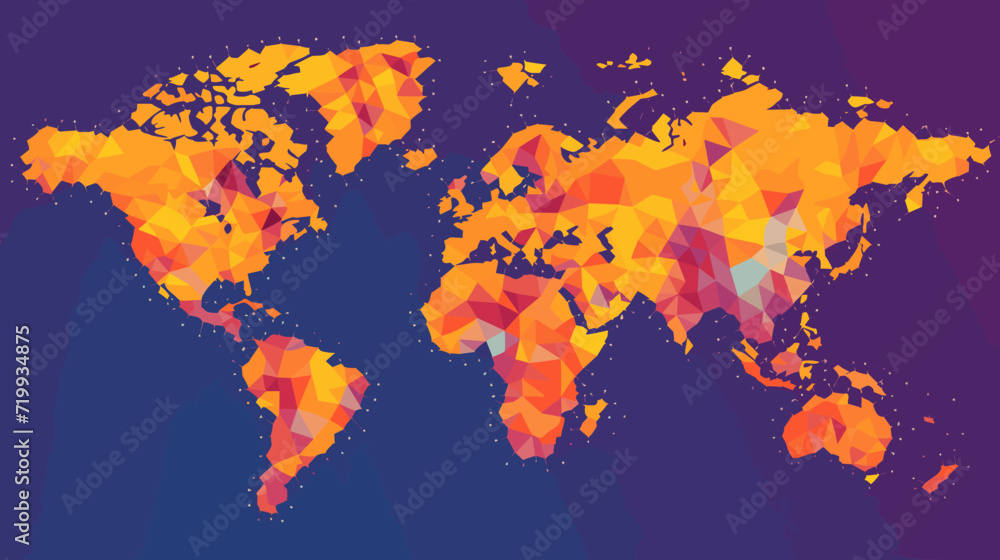 World wide business concept image. Vector illustration. World wide business concept image. Vector illustration.