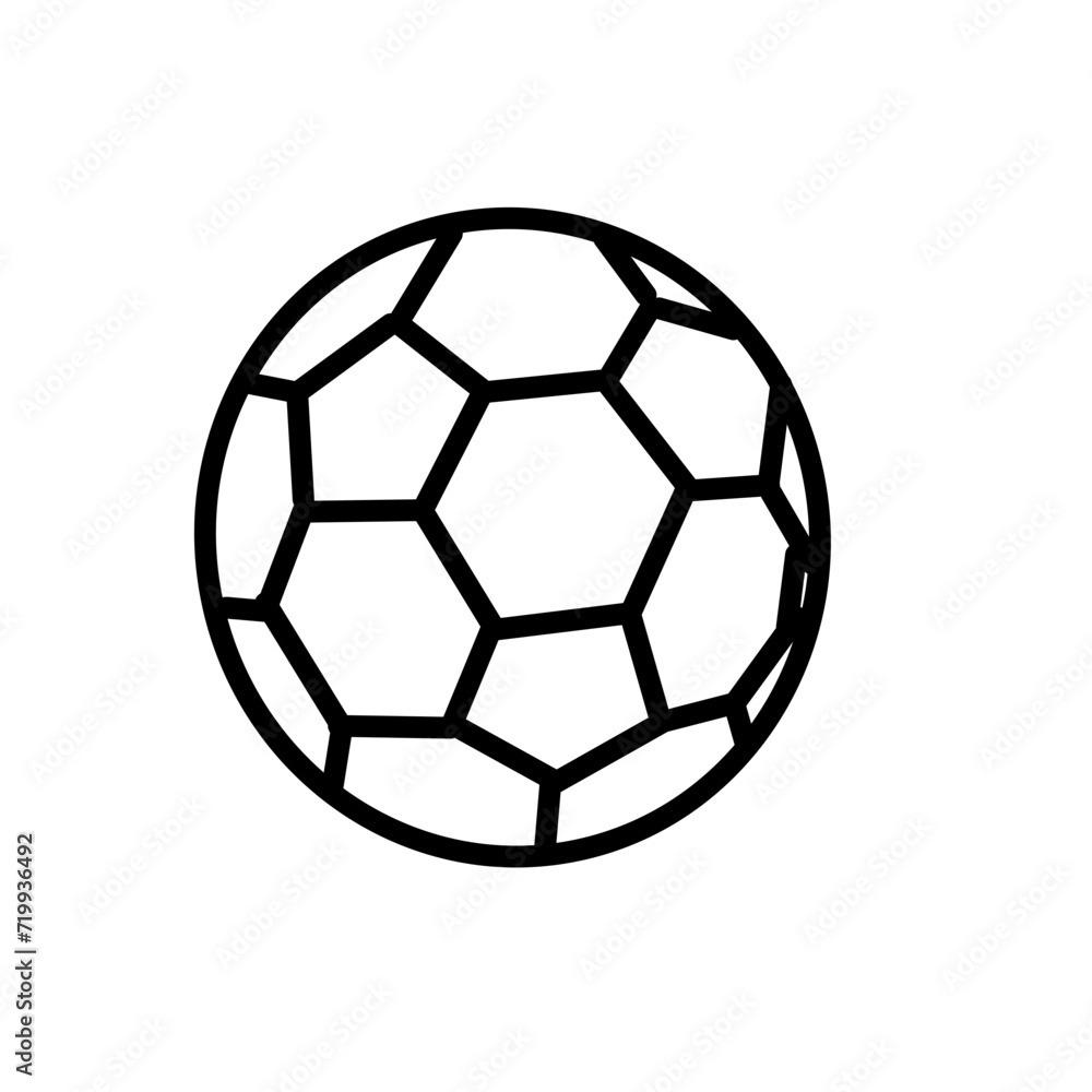 Fototapeta premium Olahraga Bola Minimal Datar Garis Vektor Ikon Set. Sepak Bola, Sepak Bola, Tenis, Golf, Bowling, Bola Basket, Hoki, Bola Voli, Rugby, Kolam Renang, Baseball, Ping Pong.