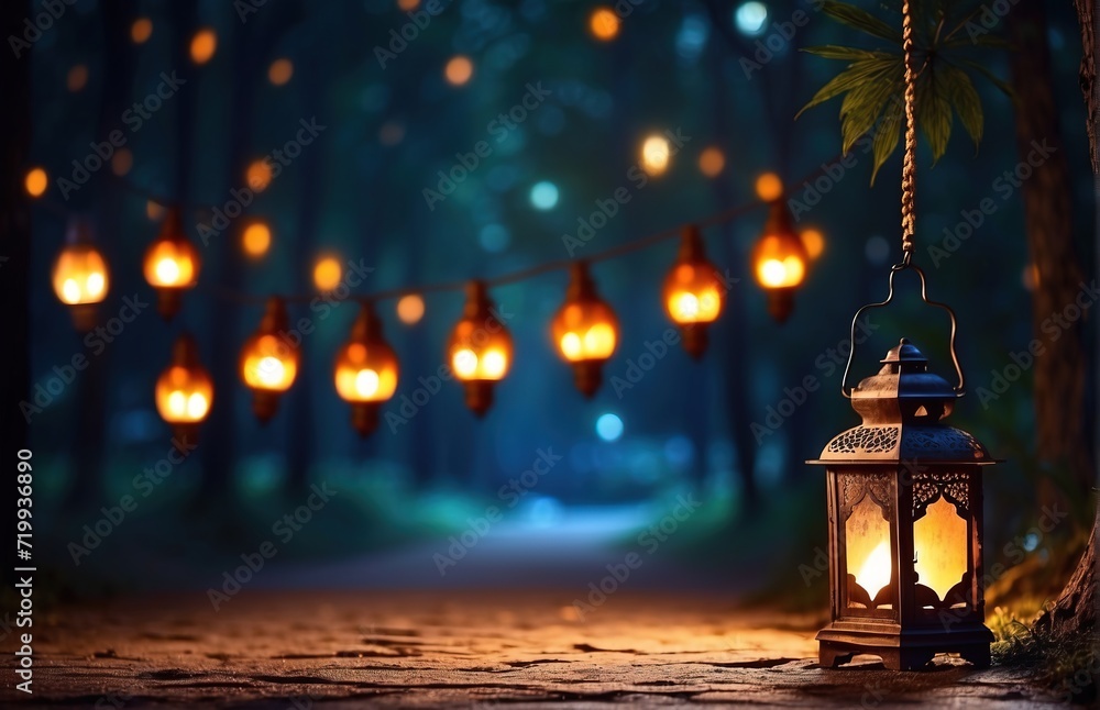 Arabic lantern of ramadan celebration background illustration, creating beautfiul scene Arabic lantern of ramadan celebration background illustration, creating beautfiul scene