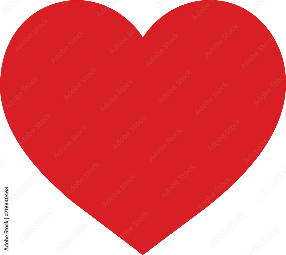 red heart, icon red heart, icon