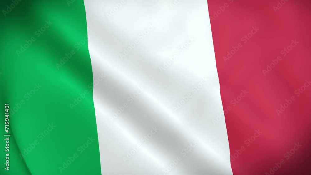 Crumpled Fabric Flag of Italy Intro. Italy Flag, Europe Flags, Italy Banner. Celebration. Flag Day. Patriots. Realistic Animation 4K. Surface Texture. Background Fabric.
Crumpled Fabric Flag of Italy Intro. Italy Flag, Europe Flags, Italy Banner. Celebration. Flag Day. Patriots. Realistic Animation 4K. Surface Texture. Background Fabric.