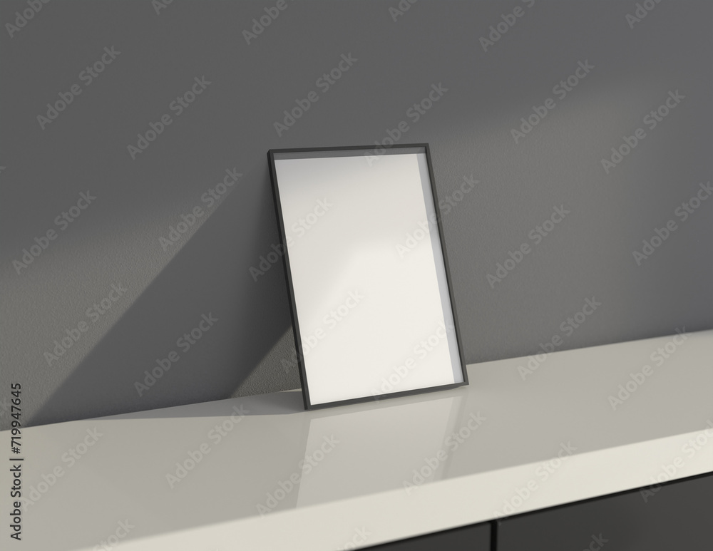 A simple and convenient frame mock up file. Picture frame mock up template using smart objects. A4 size photo frame. A simple and convenient frame mock up file. Picture frame mock up template using smart objects. A4 size photo frame.