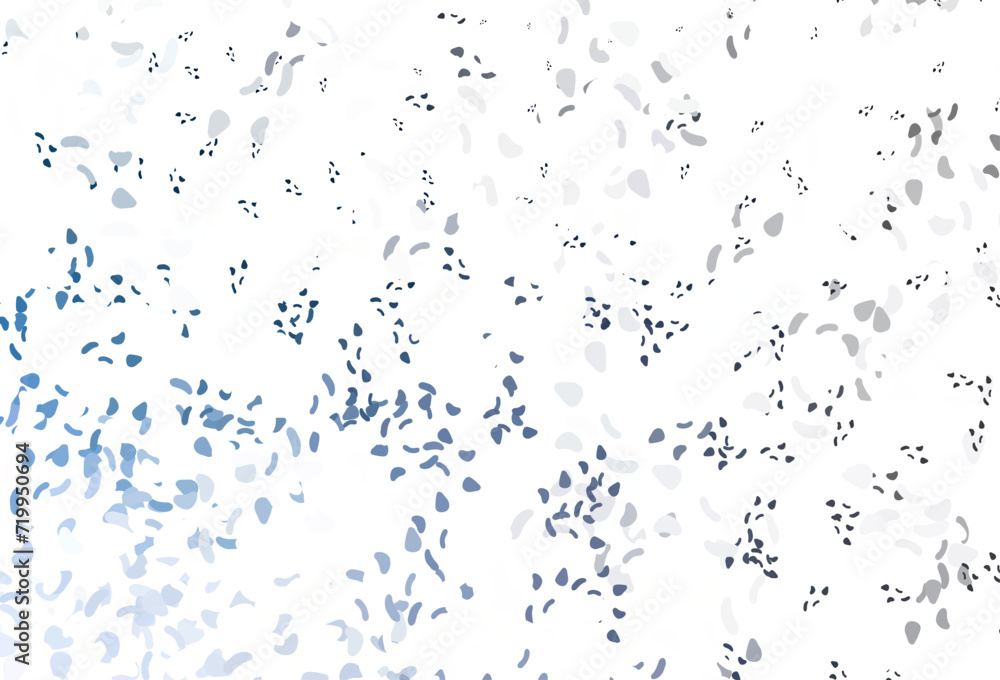 Light blue vector template with memphis shapes. Light blue vector template with memphis shapes.