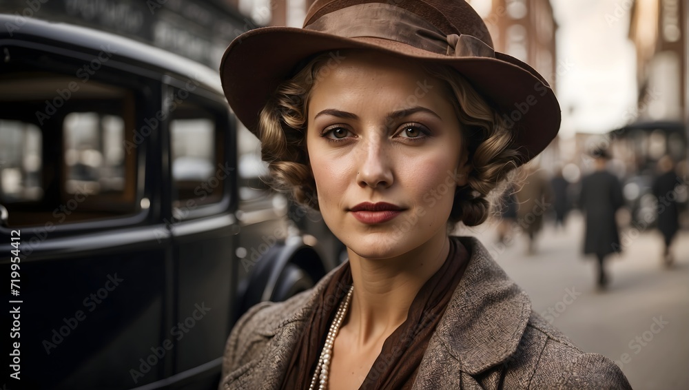 portrait of a woman from 1930 that year portrait of a woman from 1930 that year