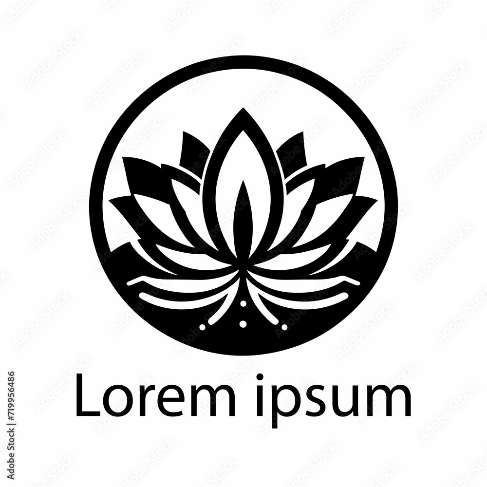 a yoga wellness logo design a yoga wellness logo design