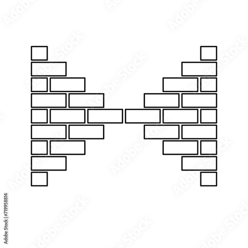 Pile of Bricks Outline