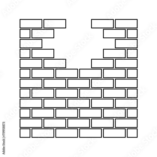 Pile of Bricks Outline