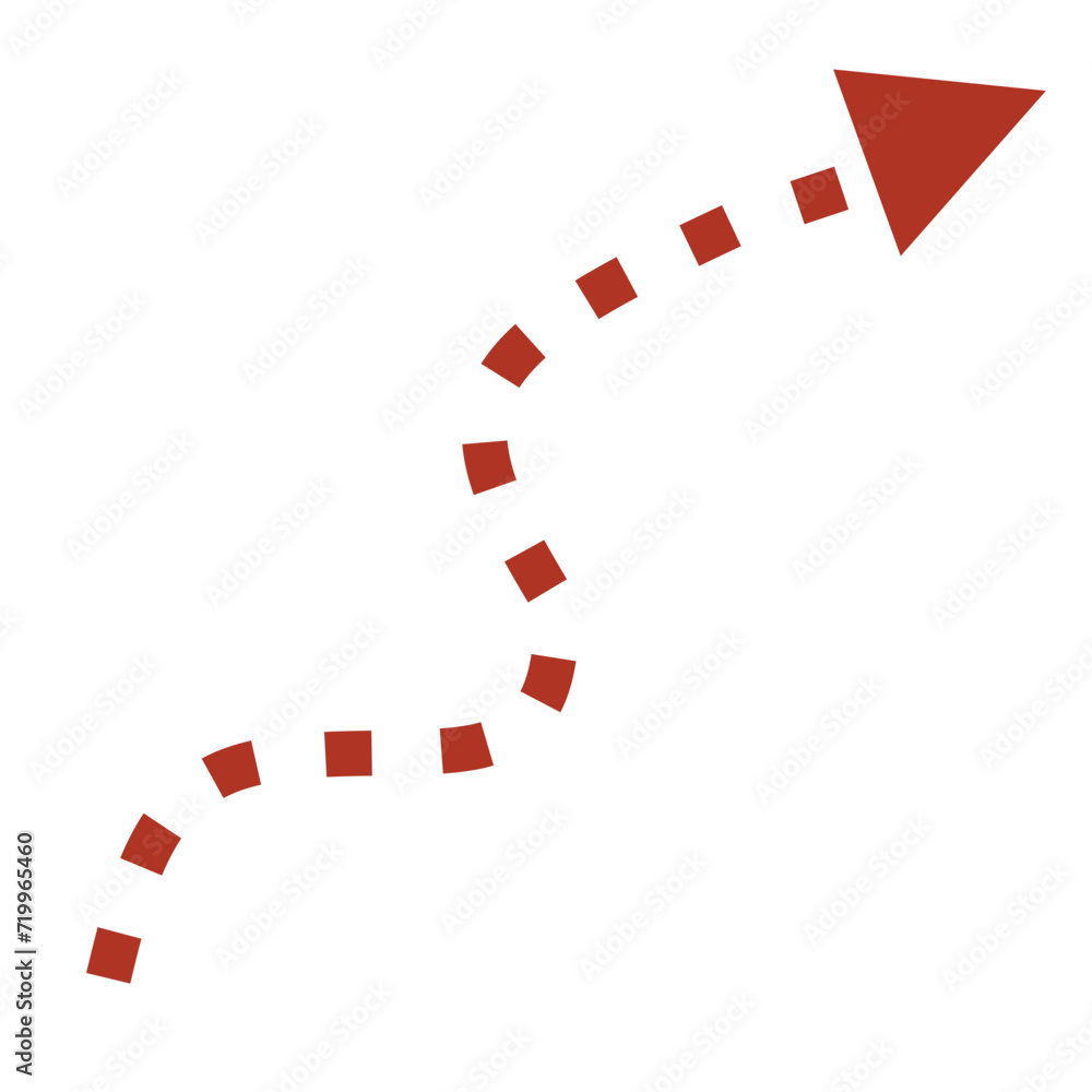 Obraz premium Red Arrow up and down 