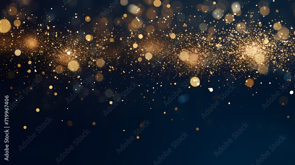 Obraz premium Beautiful fireworks background at night for holiday decoration