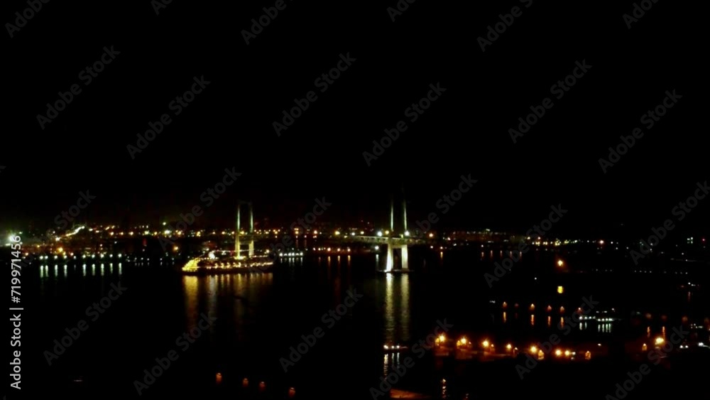 The beautiful night views in Yokohama The beautiful night views in Yokohama