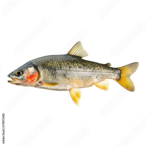 river fish on a white background 2