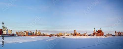 panorama in winter